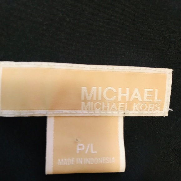 Michael Kors Black ZIP Up Soft Light Jacker. - Picture 7 of 8